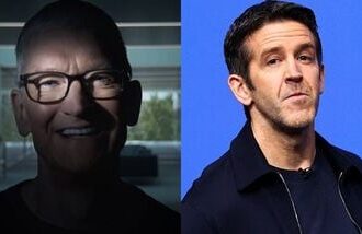 Tim Cook symbolically passed the baton to John Ternus at the start of the latest Apple event.