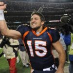 Tim Tebow to return to Empower Field as Broncos alumni flag planter (file photo)