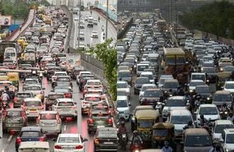 Traffic regulations will be in place on more than 41 key routes across Delhi. (HT representative image)
