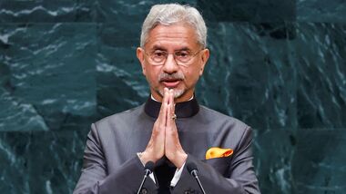 Indian Minister of External Affairs Subrahmanyam Jaishankar addresses the 81st United Nations General Assembly at UN headquarters in New York City, US, September 26, 2026. REUTERS/Eduardo Munoz