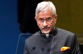 Subrahmanyam Jaishankar, India's external affairs minister, during the United Nations General Assembly (UNGA) in New York, US, on Saturday, Sept. 26, 2026. Photographer: John Lamparski/Bloomberg