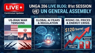 UNGA 2026 LIVE Updates: World leaders gather in New York City to attend annual United Nations General Assembly (UNGA) meeting, where US war on Iran, Russia’s war on Ukraine and risks of artificial intelligence are expected to dominate discussions.