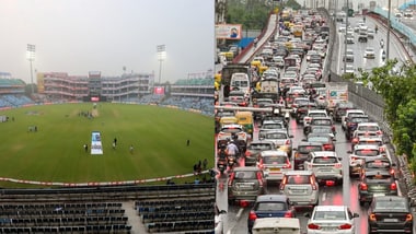 Delhi Traffic Police issues advisory ahead of India-Afghanistan match.