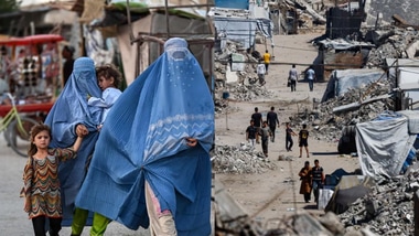 UK to prioritise Afghan women, girls and Palestinians under new ‘safe and legal routes’