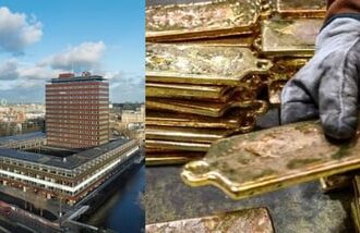 The Dutch Central Bank has shifted gold reserves worth about $12 billion from New York and Ottawa to London: Why UK capital is a major hub (Images: Courtesy of De Nederlandsche Ban, AFP)