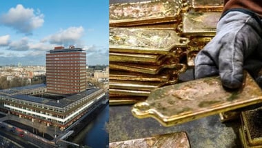 The Dutch Central Bank has shifted gold reserves worth about $12 billion from New York and Ottawa to London: Why UK capital is a major hub (Images: Courtesy of De Nederlandsche Ban, AFP)
