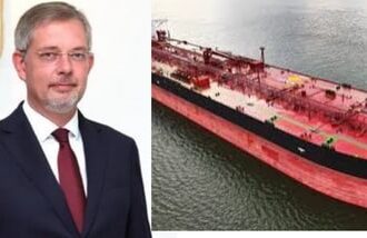 Russian envoy warns world energy market can't afford exclusion of Russian oil (Images: @AmbRus_India/X, Brian Kushner/MarineTraffic.com)