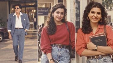 L-R: Piyush Goyal, Trisha Krishnan, Samantha Ruth Prabhu