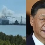China Cargo Ship Fire: 20 killed, 5 missing; Xi Jinping calls for rescue ops (Image: X, AP)