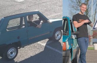 Guinness World Record: Tiny Fiat Panda is world’s narrowest car; netizens react (Images: @GWR/X)