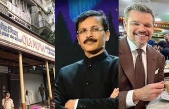 Mumbai's Olympia Coffee House faces FDA licence suspension (L - X/@Mumbaiheritage, Centre - HT, R - @X/ Universal Pictures)