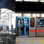 Delhi Metro sees record 82.44 lakh passenger boardings on 17 Sep amid DTC bus strike(Images: HT, Mint)
