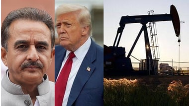 Trump tariffs: India will act in its own interest, says MoS amid sanctions law (Images: PTI, Reuters)
