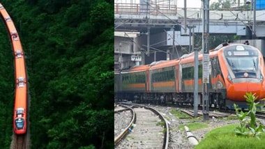 Vande Bharat meets Jharkhand’s wild beauty in breathtaking drone video (Images: Instagram/ @Ashwini_Vaishnaw, ANI)
