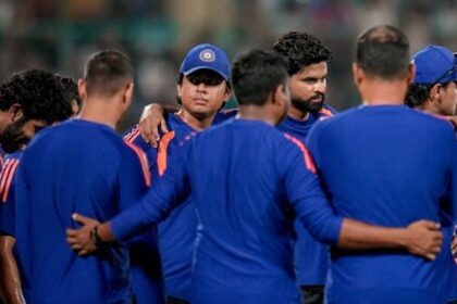 Vaibhav Sooryavanshi (C) has been dropped from the Indian playing XI against Afghanistan in the first T20I.