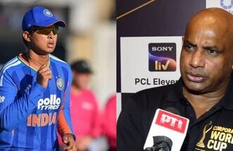 Sanath Jayasuriya rated teen sensation Vaibhav Sooryavanshi (R) very highly.