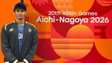 Vedaant Madhavan is competing at the senior Asian level for the first time in his career.