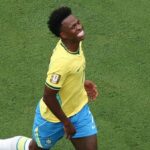 Vinicius Junior #7 of Brazil named in Brazil squad against India