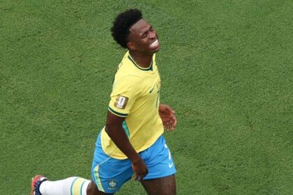 Vinicius Junior #7 of Brazil named in Brazil squad against India