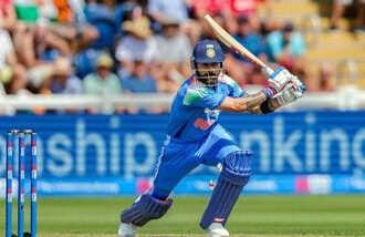 Virat Kohli is coming into this series on the back of two half-centuries against England.