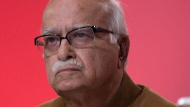 LK Advani is one of the BJP’s most prominent leaders and played a key role in the party’s rise in national politics. Photograph by Harikrishna Katragadda/ MINT