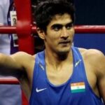 A file image of Indian boxer Vijender Singh.