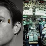 Temple (L) and an image of aircraft cockpit (R)