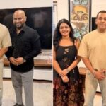 Salman Khan with BJP Youth leader in Mumbai.