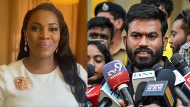 Images of  Mary Millben (L) and Abhijeet Dipke (R)