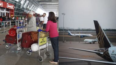 Images from Delhi airport for representative purposes only.