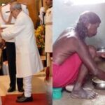Viral images of Haldhar Nag.