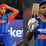 Abhishek Sharma is on a verge of breaking Suryakumar Yadav's T20I record in Ranchi.