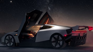 Tesla unveils new Roadster.