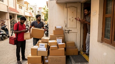 Diwali sweets plea turns into costly COD delivery nightmare for influencer  (AI-generated image for representational purpose only)