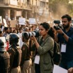 PCI issues guidelines for journalists covering protests after Delhi detentions (AI-generated image for representational purposes only)