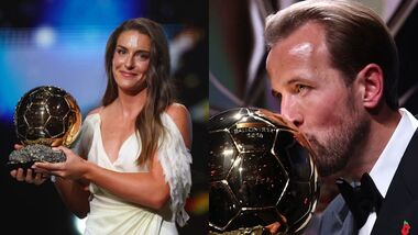 Spain's Alexia Putellas won the women's Ballon d'Or award for the third time, whereas England's Harry Kane won the award for the first-ever time.