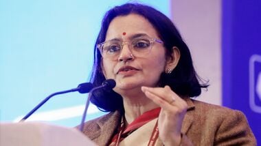 Economic affairs secretary Anuradha Thakur.