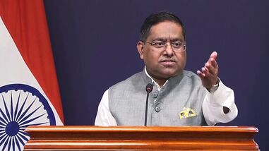 MEA Spokesperson Randhir Jaiswal.
