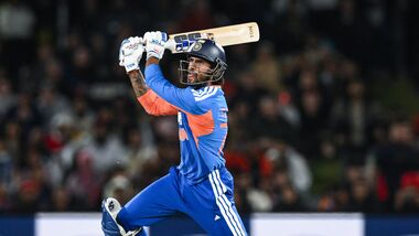 Tilak Varma slammed an unbeaten 51 from 26 deliveries in the second T20I against New Zealand.