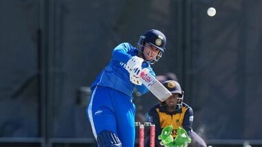 India's Smriti Mandhana will look to become the first batter, men's or women's, to score 5000 T20I runs.
