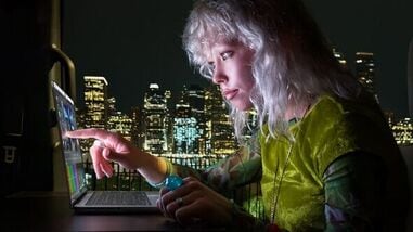 Apple’s new touchscreen MacBook Pro.