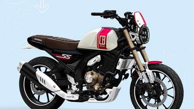 Honda has unveiled the CB250SS Scrambler Concept at the CIMA Motorcycle Trade Show in China.