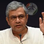 Union Minister for Railways, Information & Broadcasting, and Electronics and Information Technology Ashwini Vaishnaw addresses a press conference.