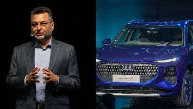Audi India head Balbir Singh Dhillon at Q3 launch
