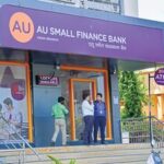 File photo of an AU Small Finance Bank branch in Mumbai.