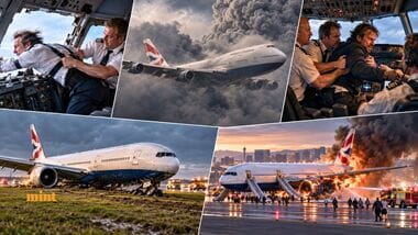 BA295 flight crisis nothing now: 5 British Airways emergencies from the past; crisis and survival stories