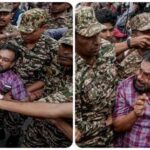 Police personnel detain CPI (M) MP John Brittas amid continued demonstration calls by the Cockroach Janta Party (CJP) demanding the resignation of Chief Election Commissioner (CEC) Gyanesh Kumar, in Connaught Place area, New Delhi, Sunday, Oct. 11, 2026.
