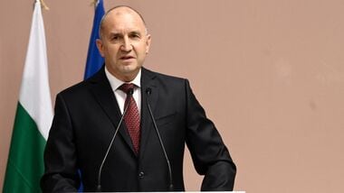 File image of Bulgarian PM Rumen Radev