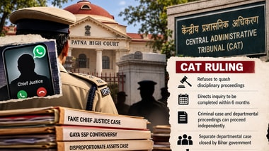 Who is IPS officer Aditya Kumar? Fake Chief Justice case, CAT ruling, suspension and DIG promotion explained (AI-Generated Image)