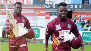 Chadwick Walton played a match-winning innings for West Indies Champions against Australia Champions in WCL 2026.